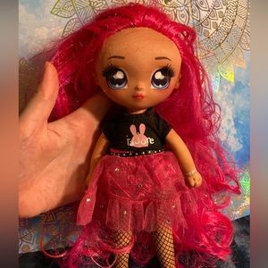 B1G2 - Hot Pink Cat Na Na Na Tween Soft Doll - Buy 1, Get 2 FREE